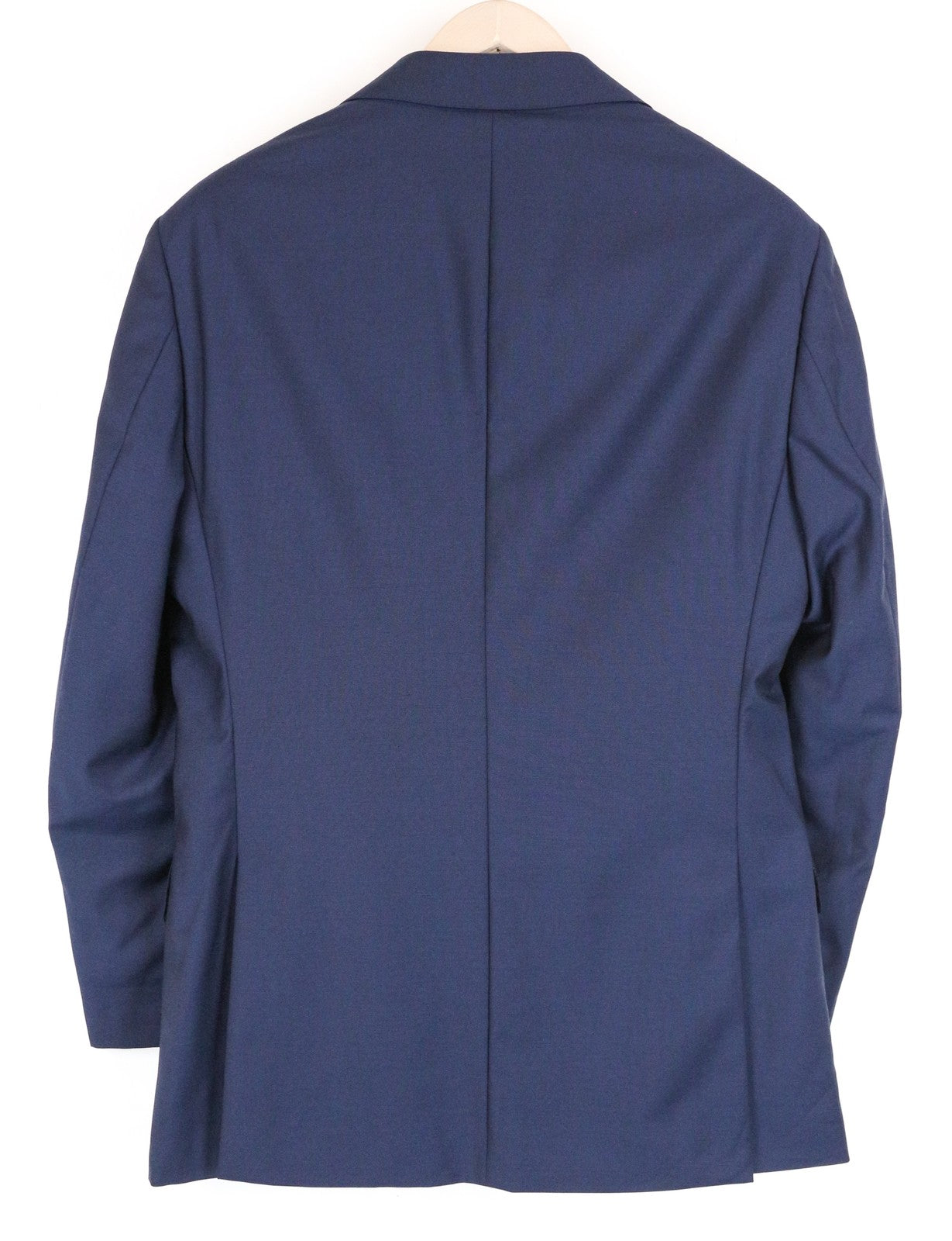 SUITSUPPLY Napoli Men Blazer UK38R Pure Wool Super 110's Blue Classic Lined
