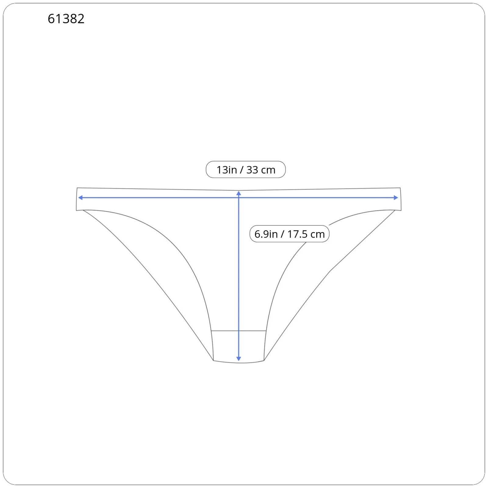 MAISON SCOTCH Women Swimwear ~XS Black Patterned Beach Pool Summer Bikini Bottom