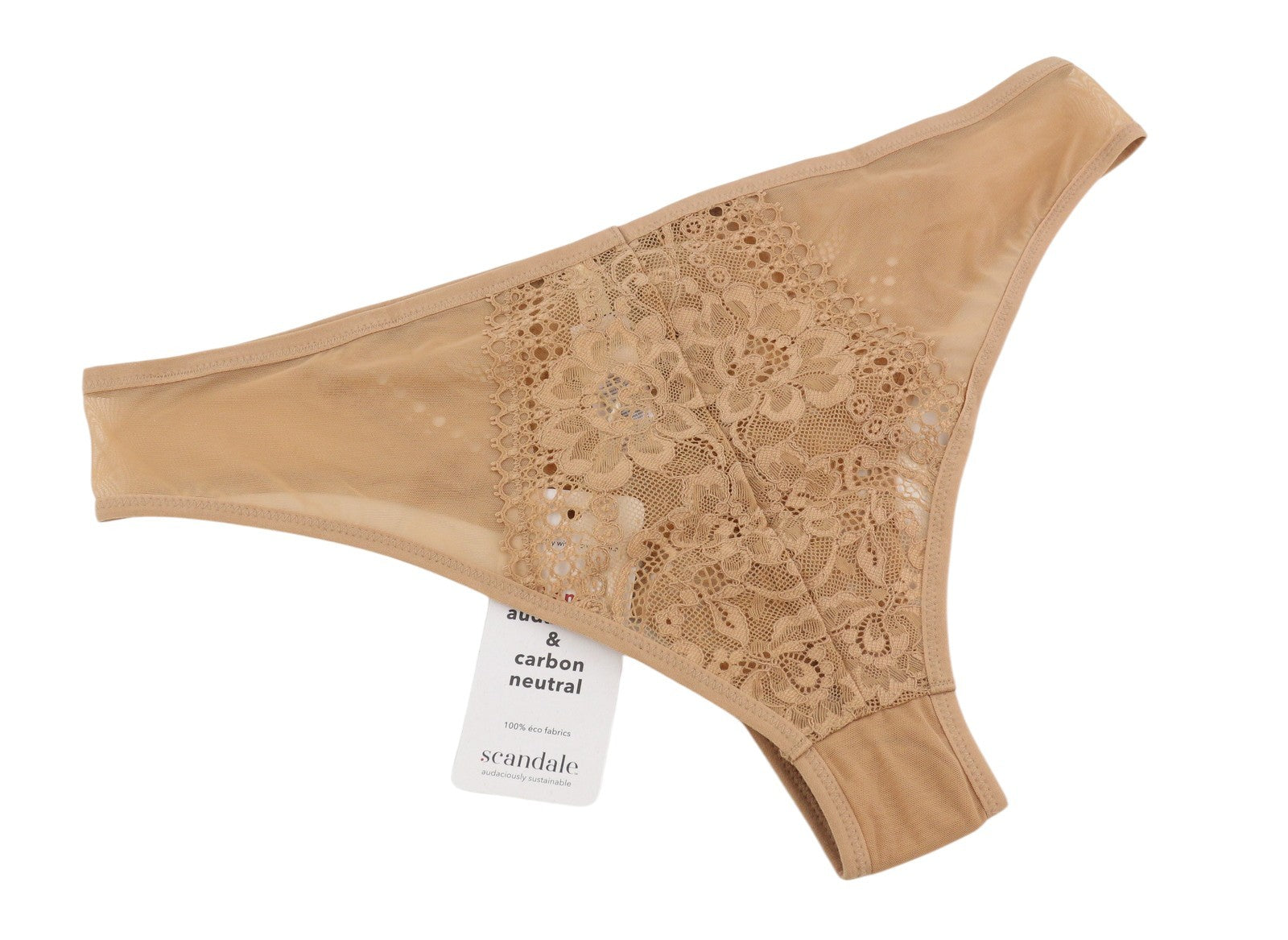 SCANDALE Le Bresilien Sensual-Nude T17 Women Panties XL Brazilian Laces Insert