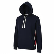TOMMY HILFIGER THFlex Global Stripe Men Jumper L Navy Hooded Knit