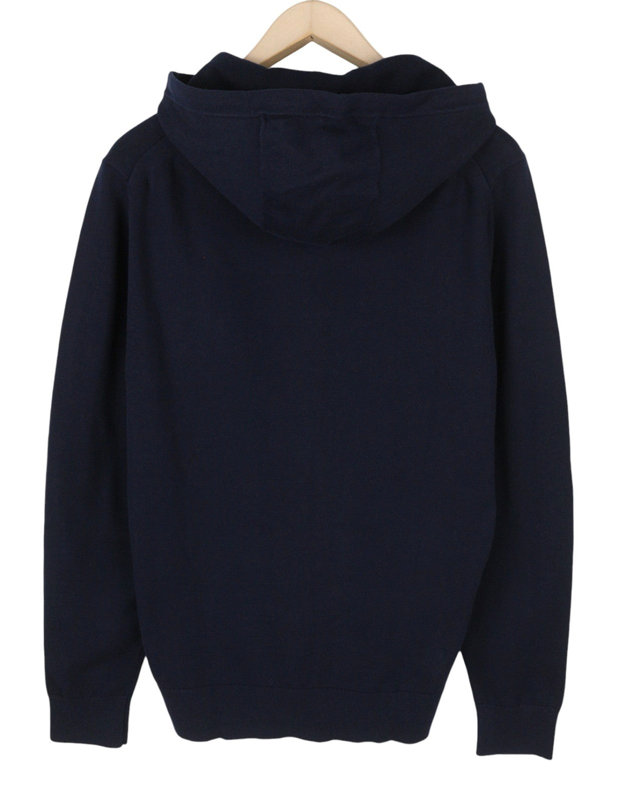 TOMMY HILFIGER THFlex Global Stripe Men Jumper L Navy Hooded Knit