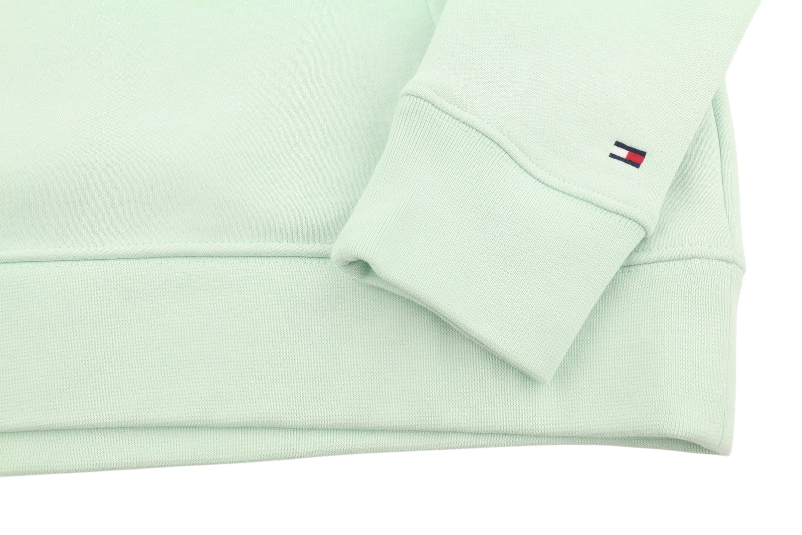 TOMMY HILFIGER Pocket Placement Men Hoodie S Mint Kangaroo