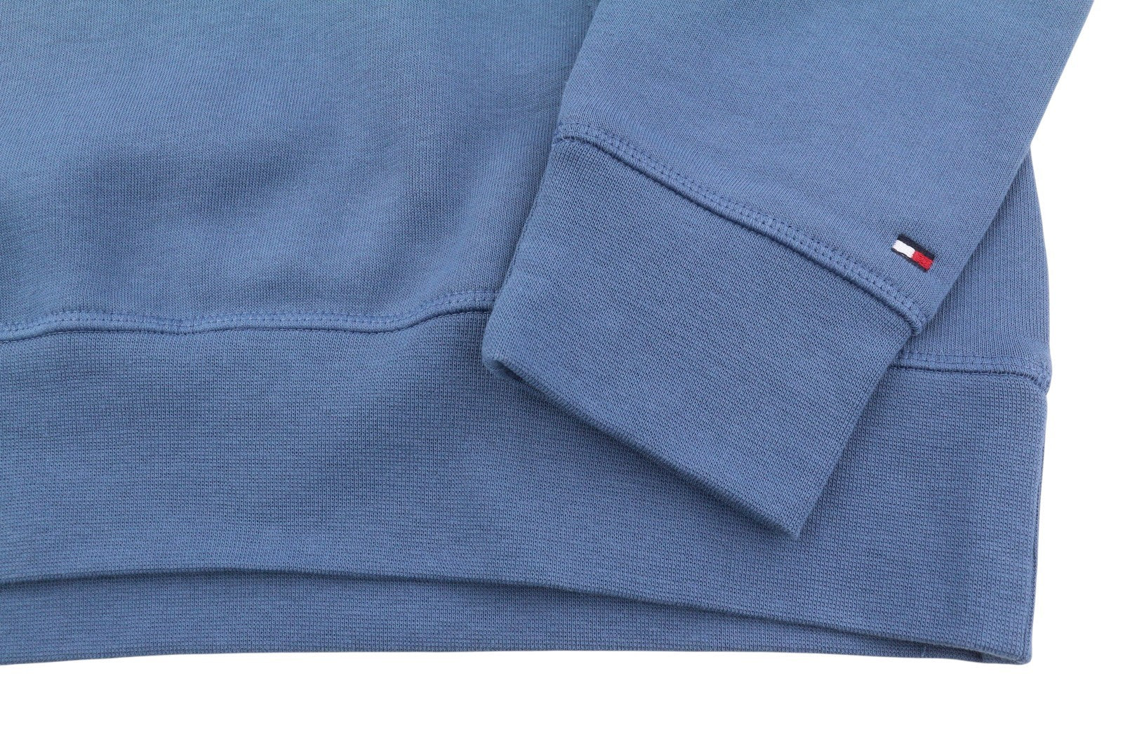 TOMMY HILFIGER Men Hoodie XL Blue Kangaroo Logo Pull On