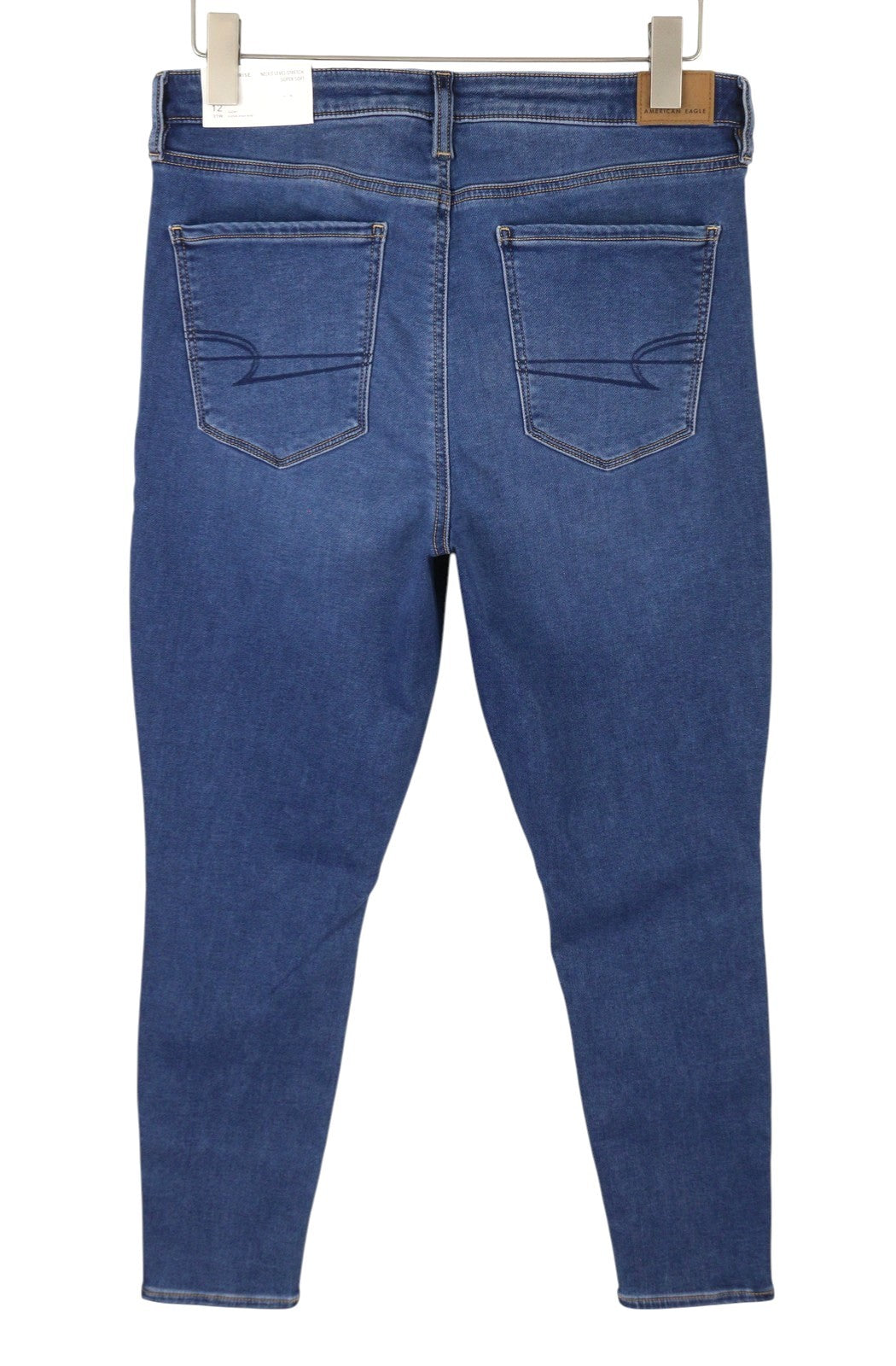 AMERICAN EAGLE OUTFITTERS Super Hi-Rise Jegging Blue Vibe Women Jeans W31 Soft