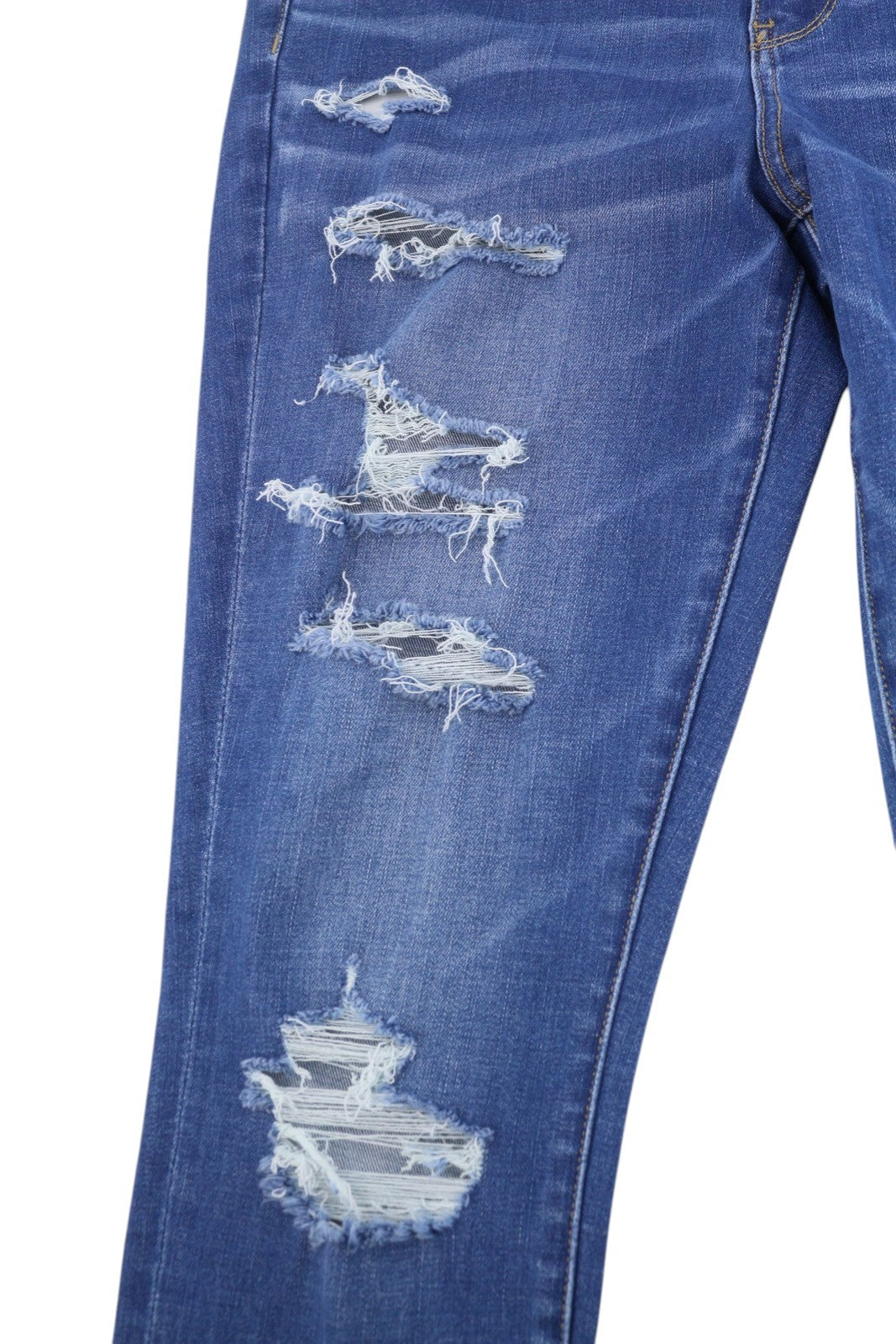 AMERICAN EAGLE OUTFITTERS Temp Tech Super Hi-Rise Jegging Women Jeans W32 Blue
