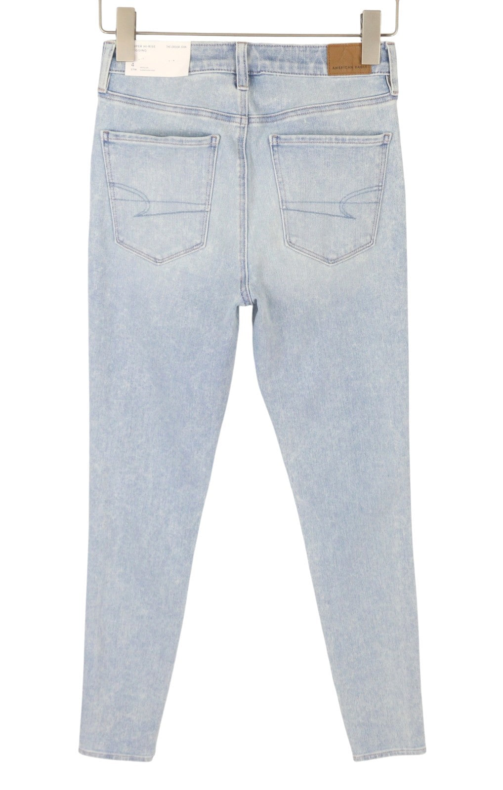 AMERICAN EAGLE OUTFITTERS The Dream Women Jeans W27 Hi-Rise Skylight Destroy