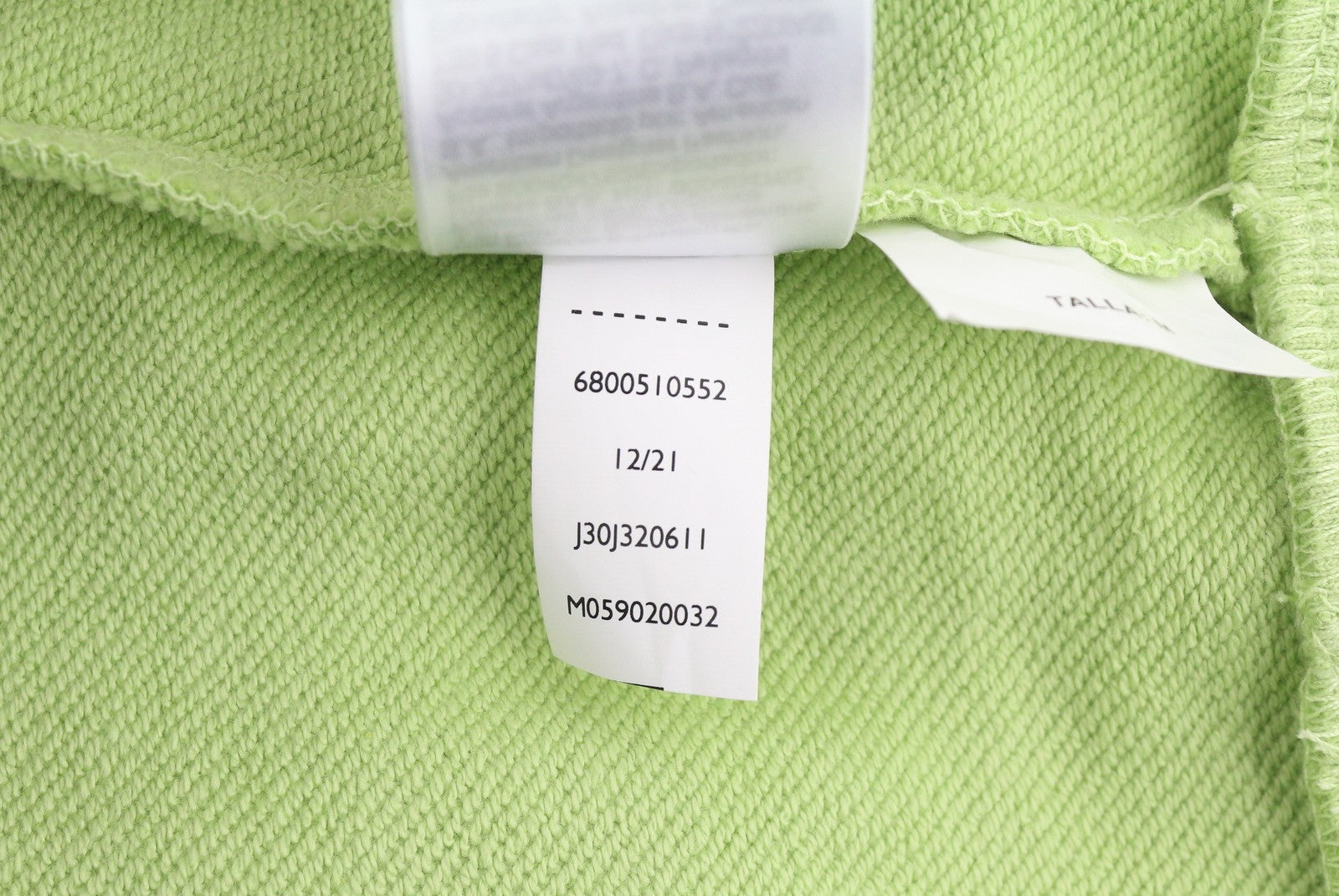 CALVIN KLEIN Men Hoodie M Jaded Green Kangaroo Logo