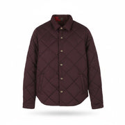 SCOTCH & SODA Men Jacket S Burgundy Patterned Quilted Padded Snap Buttons
