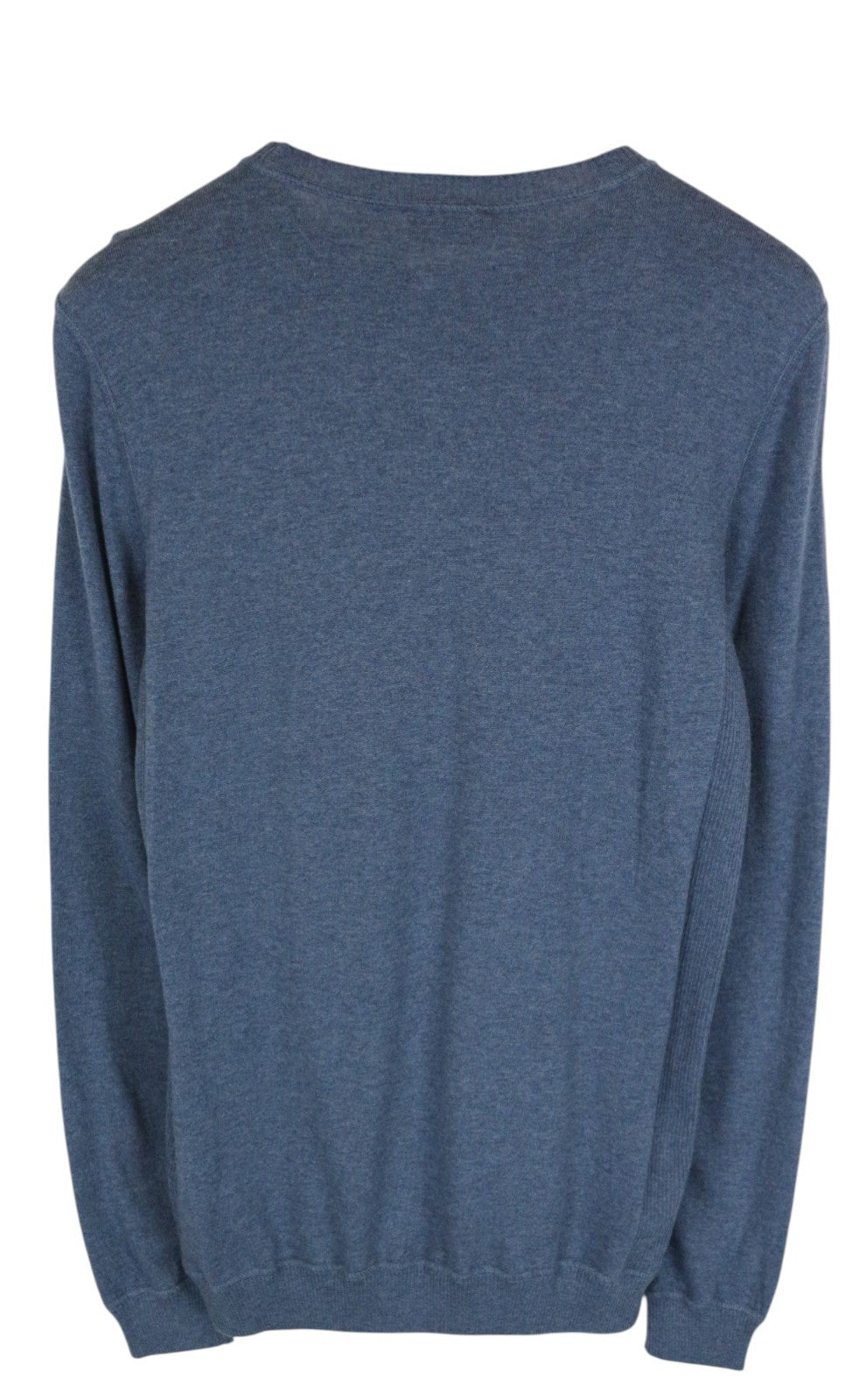 RICHMOND  Men Sweatshirt 50 Blue Pure Cotton Long Sleeve Logo Pull On