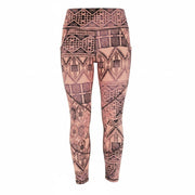 SWEATY BETTY Women Sport Leggings S Orange Patterned Orange Gym Pull On