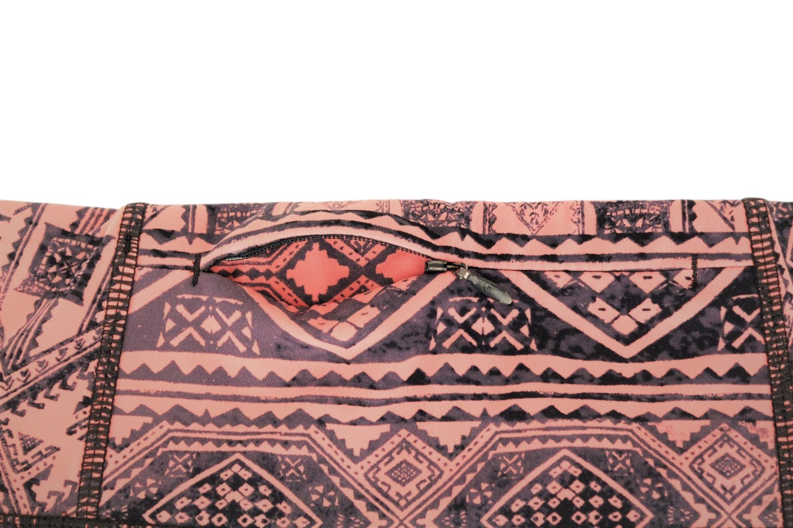 SWEATY BETTY Women Sport Leggings S Orange Patterned Orange Gym Pull On