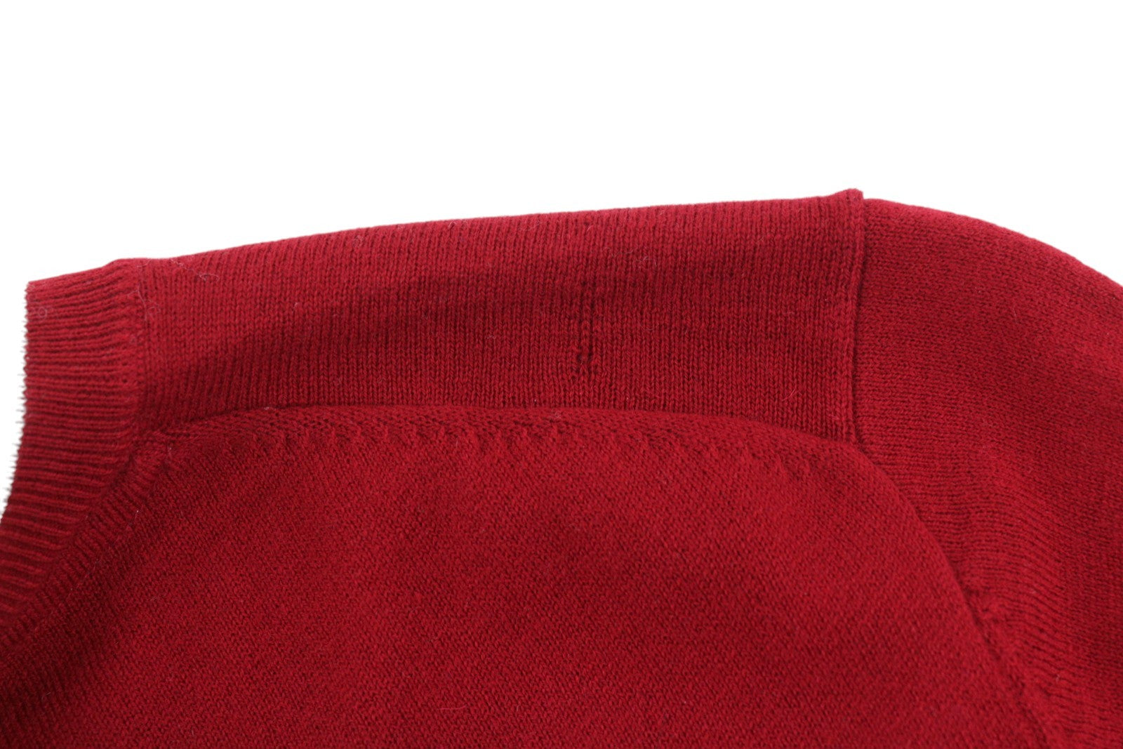 HARMONT & BLAINE Men Jumper M Red Wool Blend Knit Print Pull On