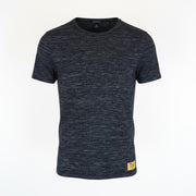 SCOTCH & SODA Ams Couture Men T-Shirt S Navy Short Sleeved Cotton Blend Stretch