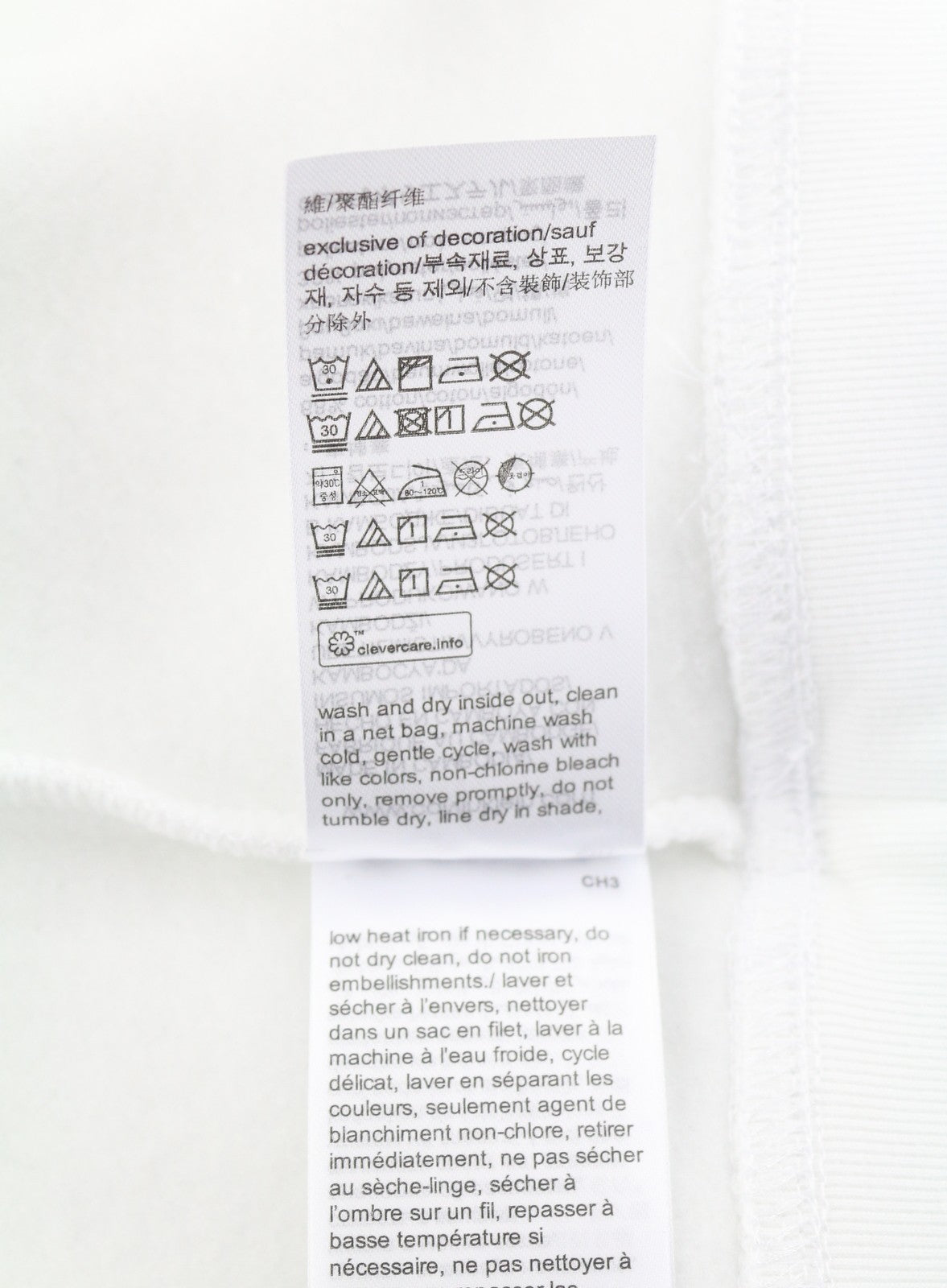 CALVIN KLEIN Men Hoodie XL Bright White Logo Kangaroo Pocket Hooded Pull On