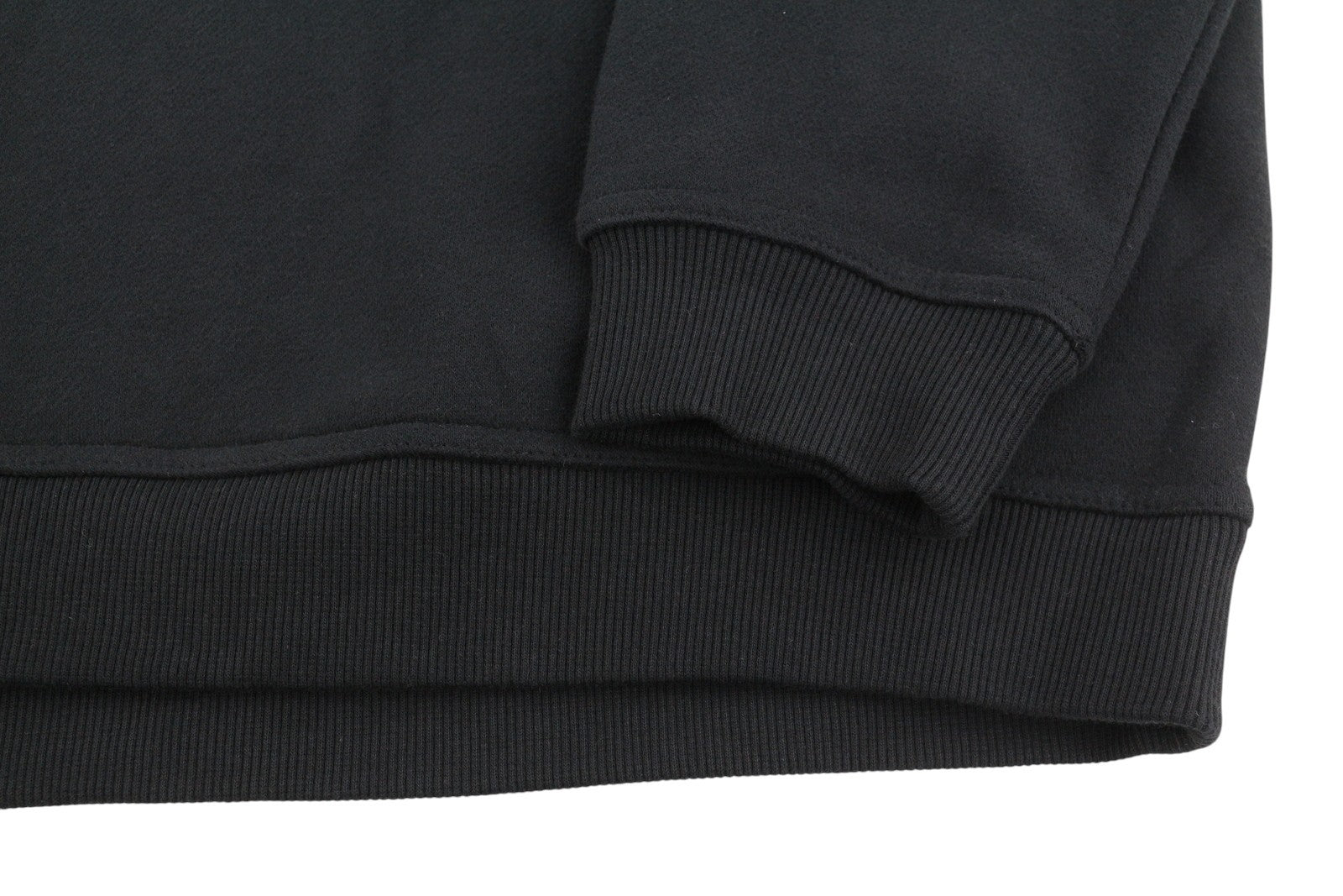 CALVIN KLEIN Men Hoodie L Black Loose Oversized Kangaroo Pocket Hooded Pull On