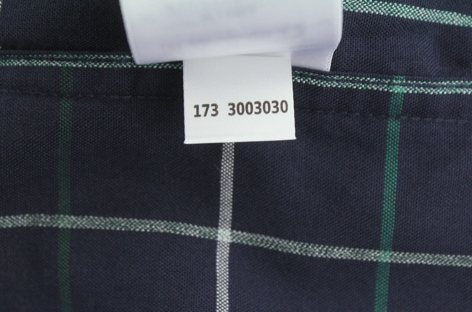 GANT Tech Prep Oxford Check Men Shirt M Navy Button-Down Neck Casual Shirt