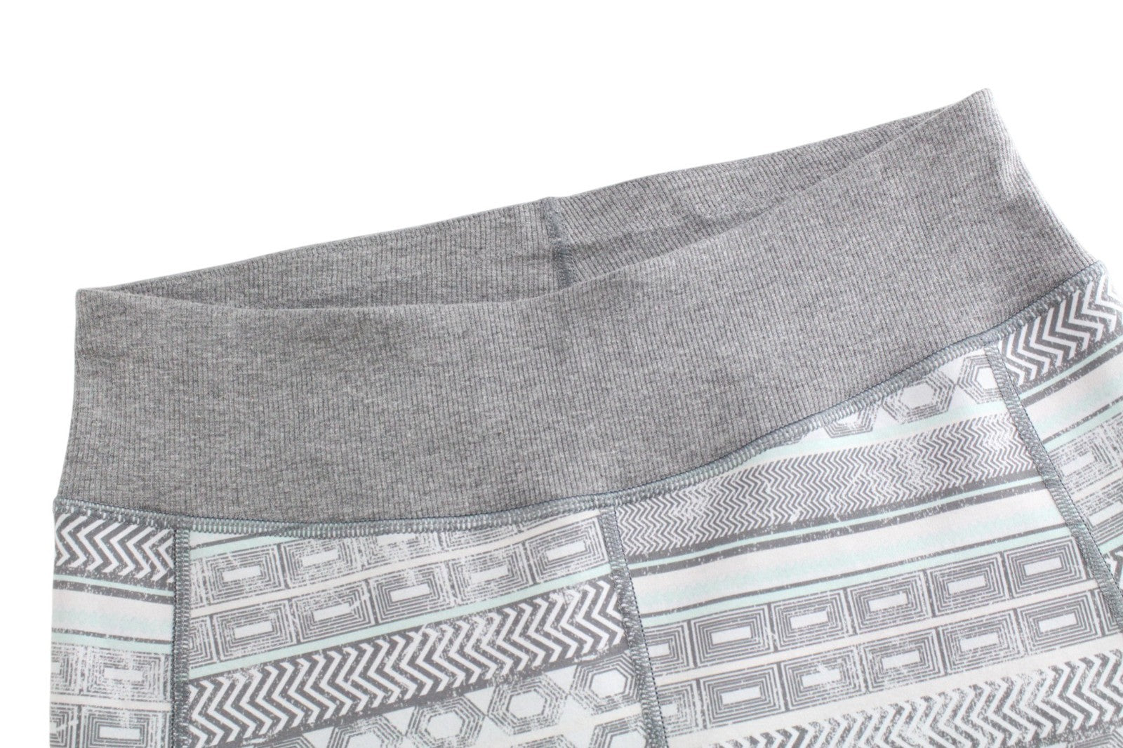 SWEATY BETTY Women Sport Leggings ~W29 Grey Patterned Activewear Gym Pull On