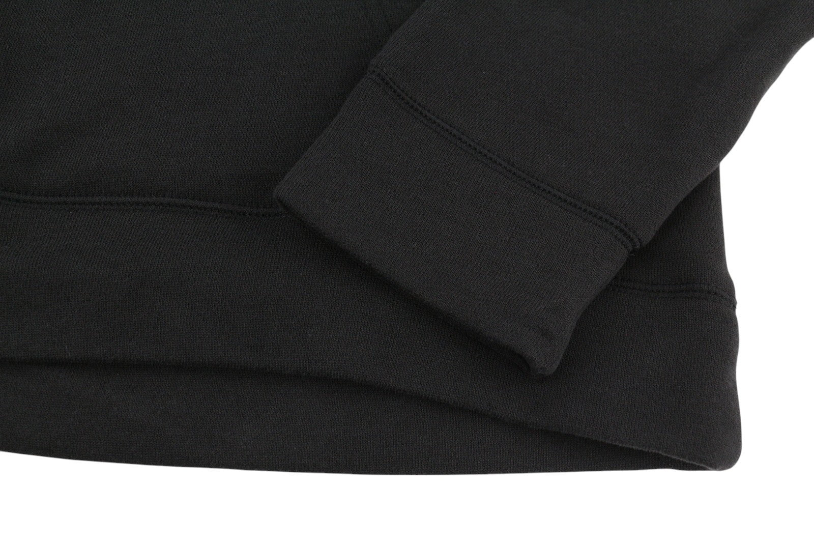 TOMMY HILFIGER OH Men Hoodie M Pull On Black Front Logo Pyjama Top Sleepwear