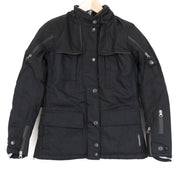 TUCANO URBANO Iris moteriška striukė IT38, juoda, paminkštinta, kvėpuojanti, neperpučiama paspirtukui 