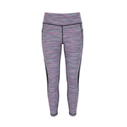 SWEATY BETTY Women Sport Leggings ~W25 Purple Mesh Insert Gym Activewear