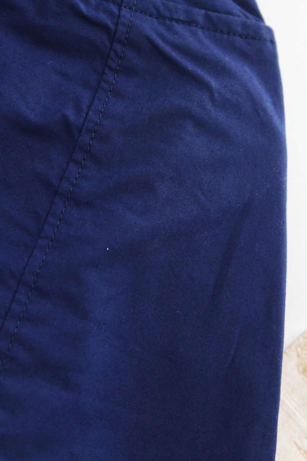 SCOTCH & SODA Ams Couture Men Shirt S Blue Cotton Slim Short Sleeved Button-Up