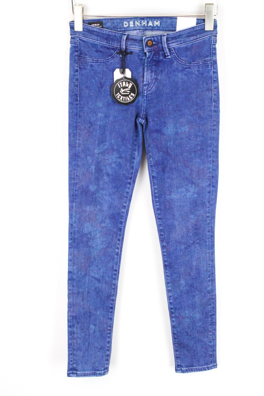 DENHAM Spray Women Jeans W25/L28 Super Tight Fit Denim Blue Cotton Stretch