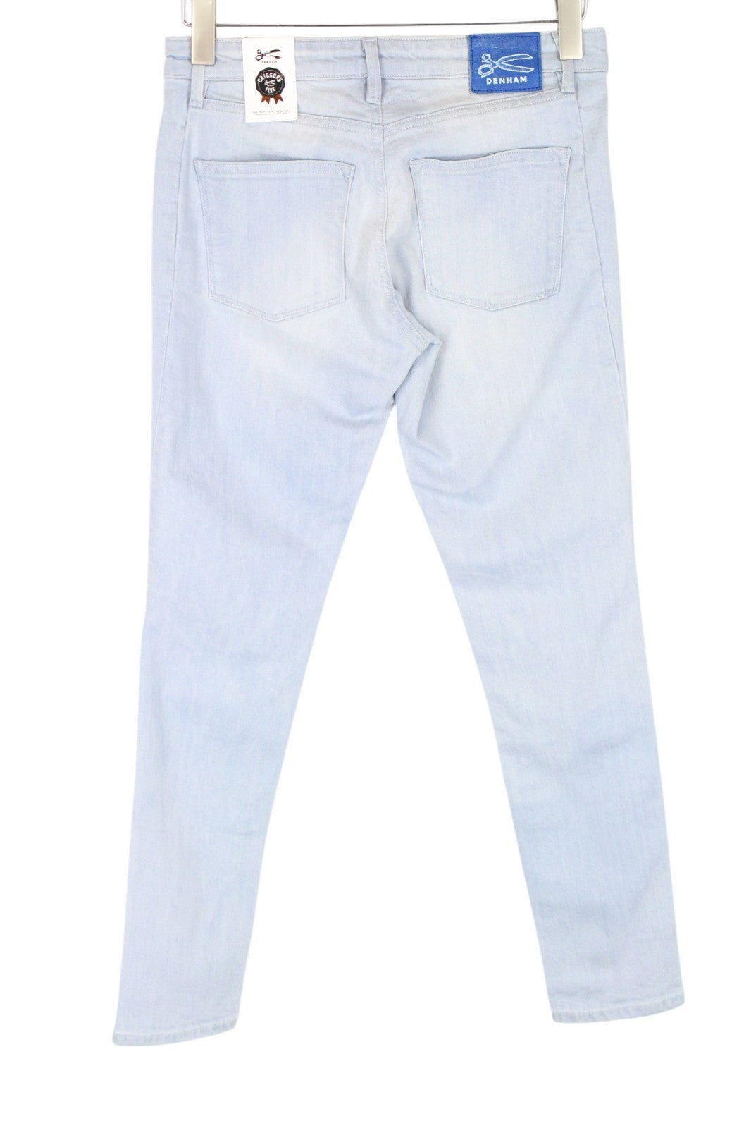 DENHAM Spray Helix Women Jeans W27/L28 Super Tight Fit Blue Cotton Stretch