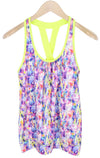 Yellow Polyester Sport Top