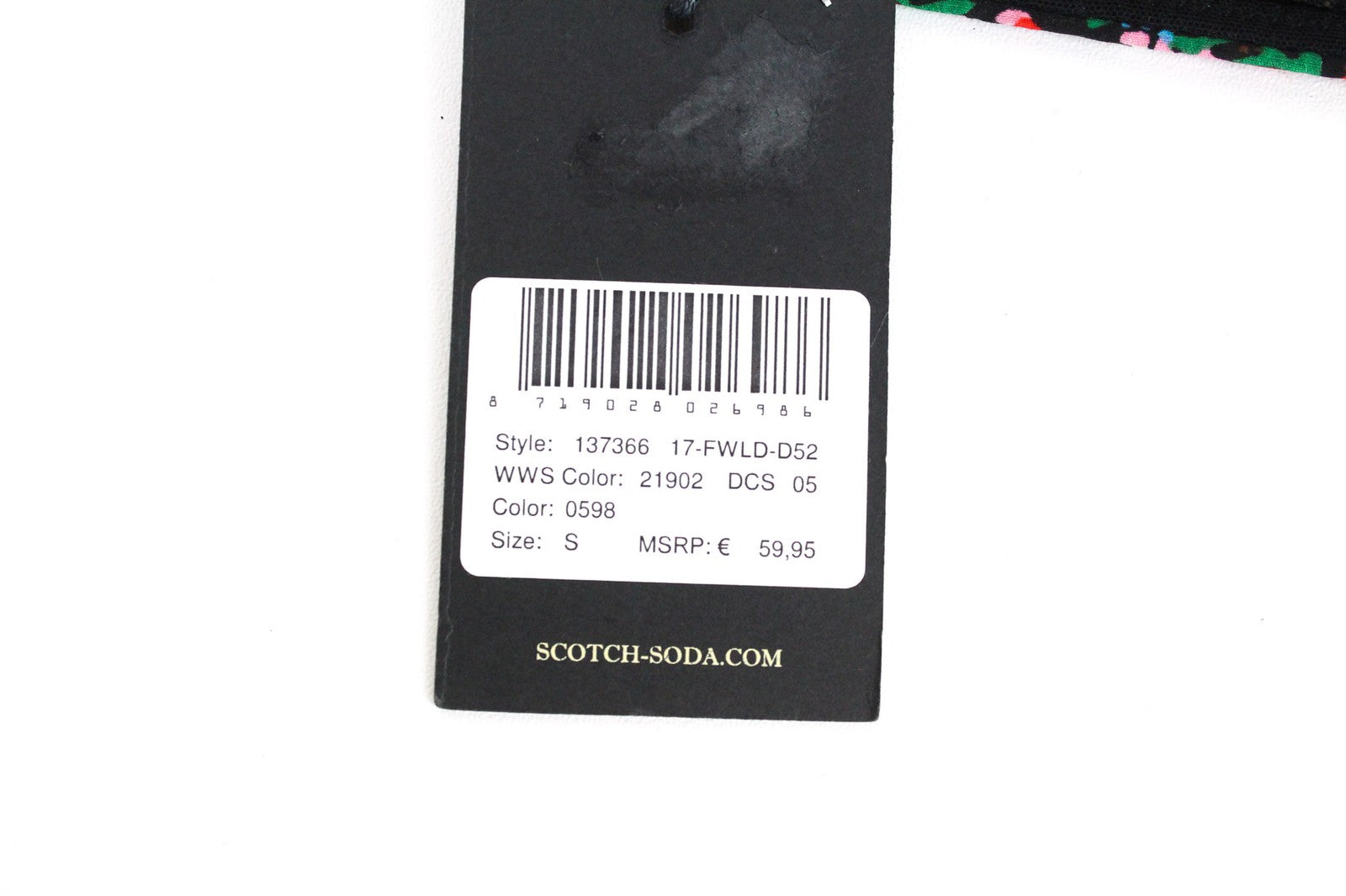 MAISON SCOTCH moteriškas S dydžio raudonas gėlių rašto liemenėlės ir kelnaičių komplektas 