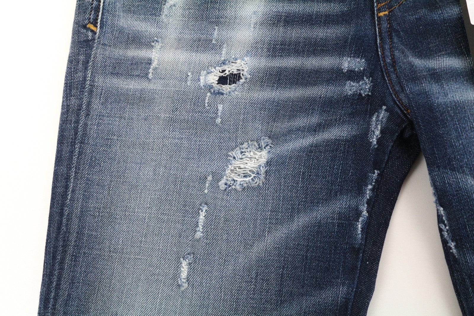 DIESEL D-Rifty 0092I vyriški džinsai W28/L34 Slim Fit, dirbtinės medvilnės, tamprios, mėlynos spalvos 