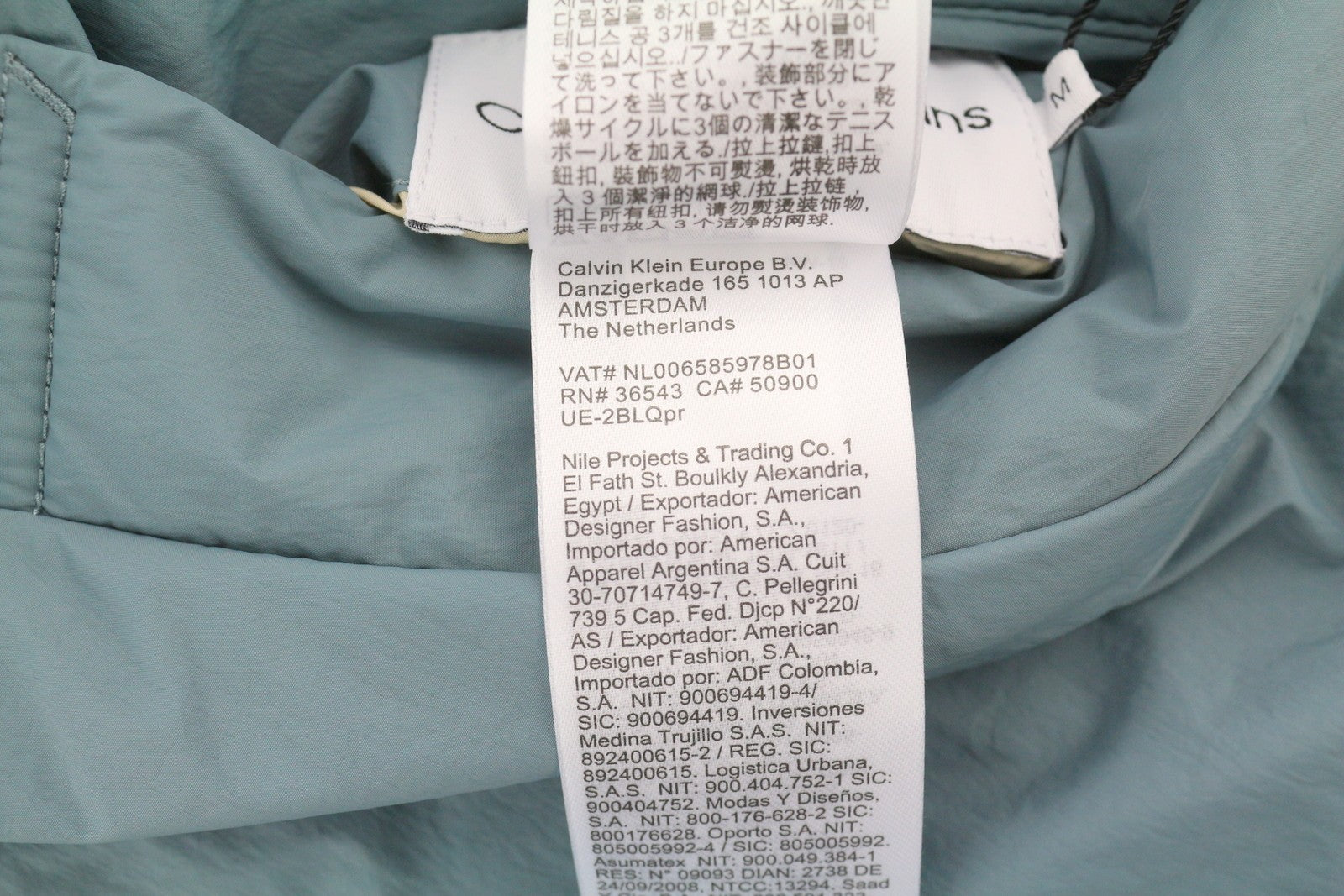 CALVIN KLEIN Reversible Skater Men Jacket XL Unisex Oversized Loose Fit RRP279