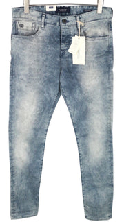 SCOTCH & SODA Ralston Men Jeans W32/L34 5-Pocket Slim Fit Blue Cotton Stretch