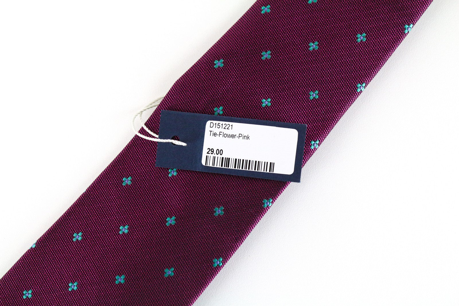 SUITSUPPLY Men Tie 148 x 8 cm Pink Purple Patterned Pure Silk Pointed-End
