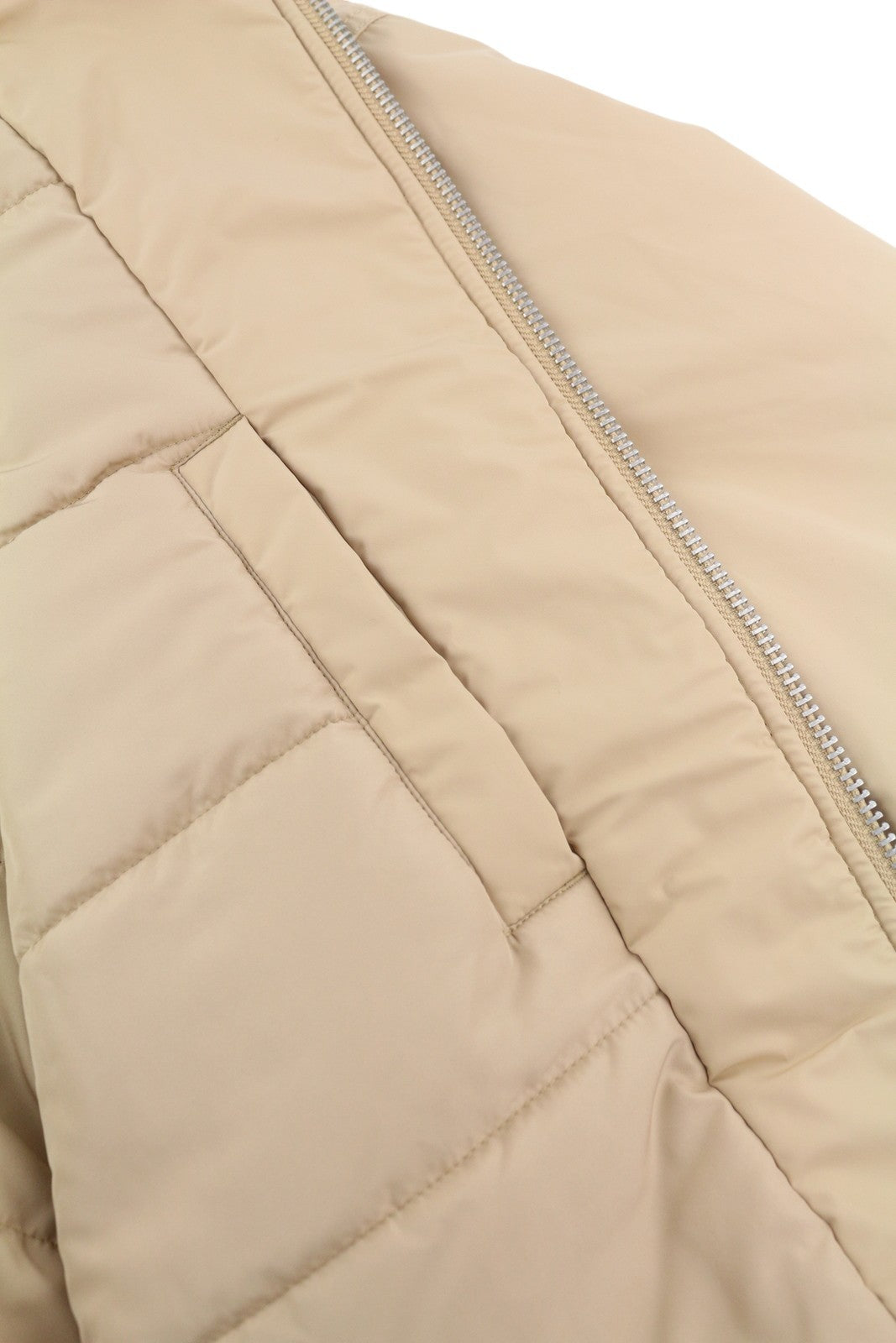 TOMMY HILFIGER Tjm Classics Bomber Men Jacket S Beige Padded Full Zip RRP209