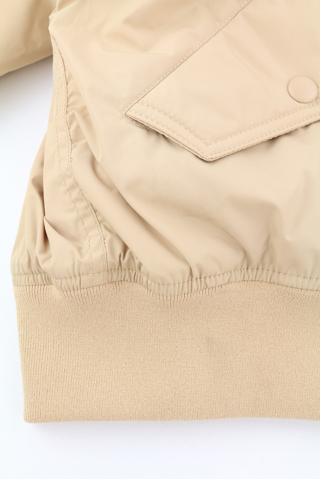 TOMMY HILFIGER Tjm Classics Bomber Men Jacket S Beige Padded Full Zip RRP209