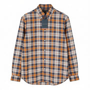 TOMMY HILFIGER THFlex Poplin Men Shirt M Colourful Plaid Button-Down Collar