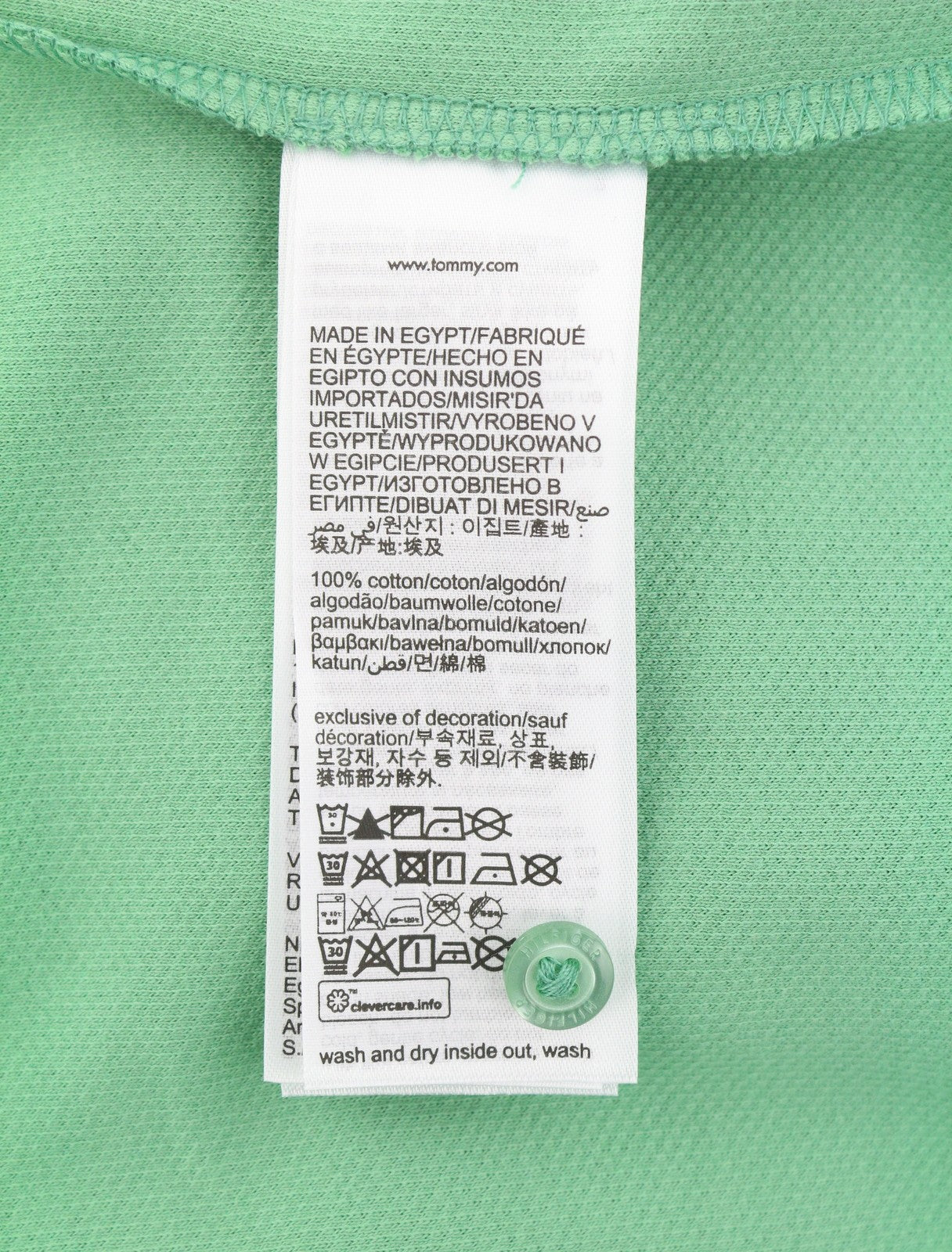 TOMMY HILFIGER Reg Polo Men Polos XL Fort Green Regular Logo Short Sleeve