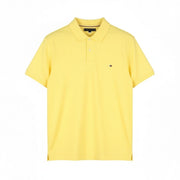 TOMMY HILFIGER Liquid Cotton Reg Men Polos L Citronelia Regular Short Sleeve