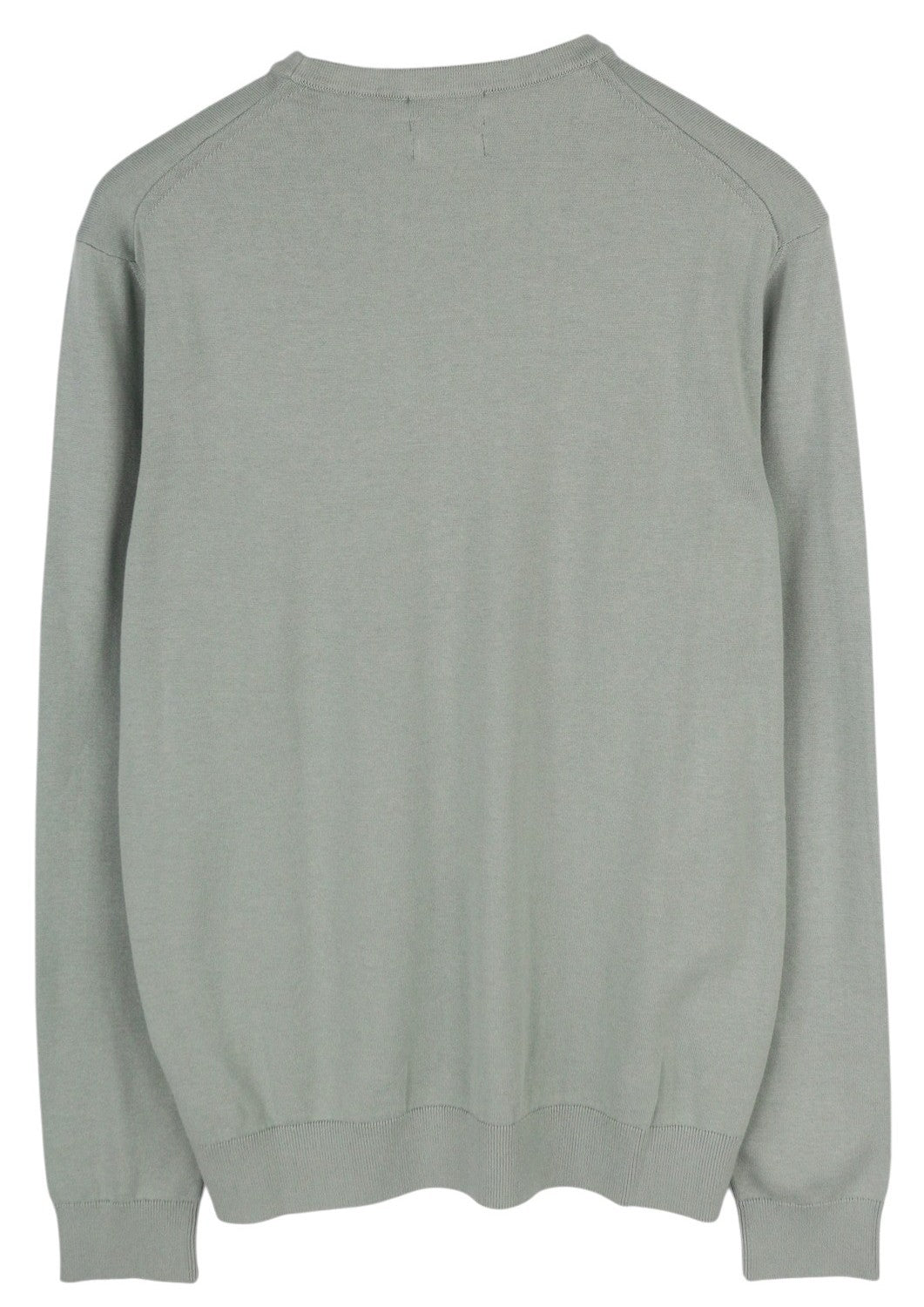 CALVIN KLEIN Cotton Silk Blend Cn Men Jumper XL Light Green Crew Knit Pull On