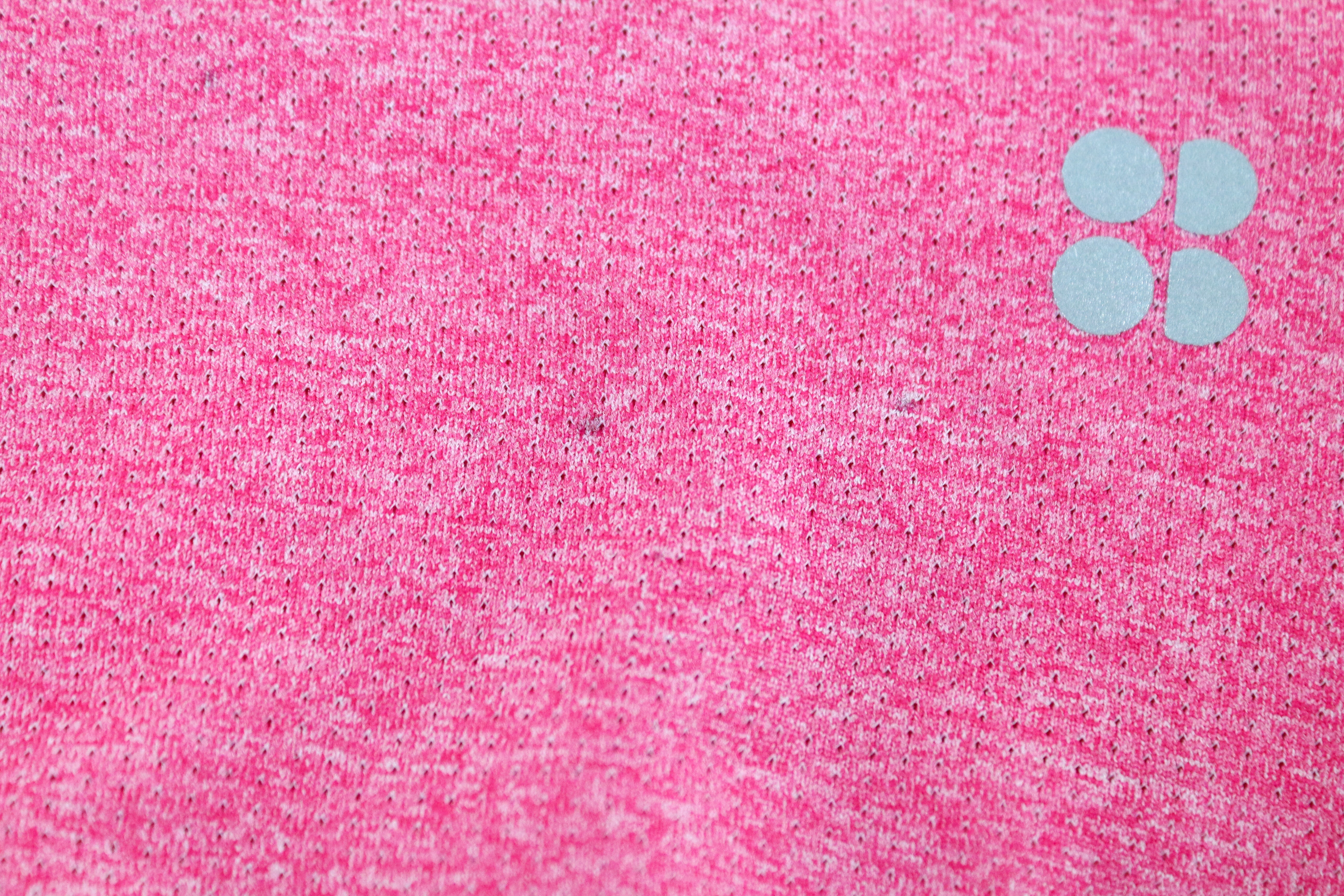 SWEATY BETTY moteriški apatiniai ~2XS rožinės vidutinio liemens kelnaitės melanžo tamprės laisvalaikio stiliaus 