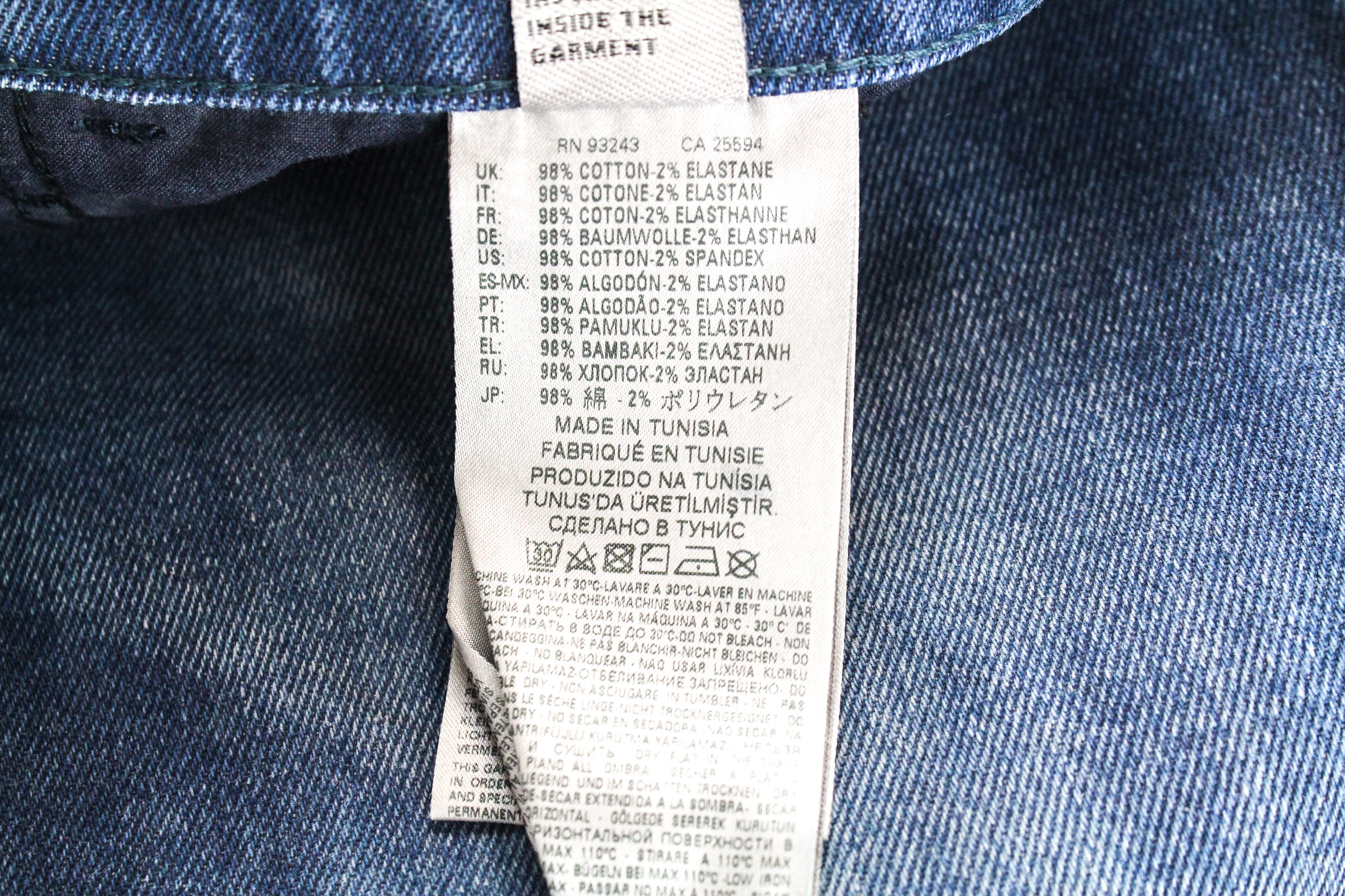 DIESEL D-Eetar 0870I vyriški džinsai W32/L32 siaurėjantys mėlyni tamprūs džinsai 