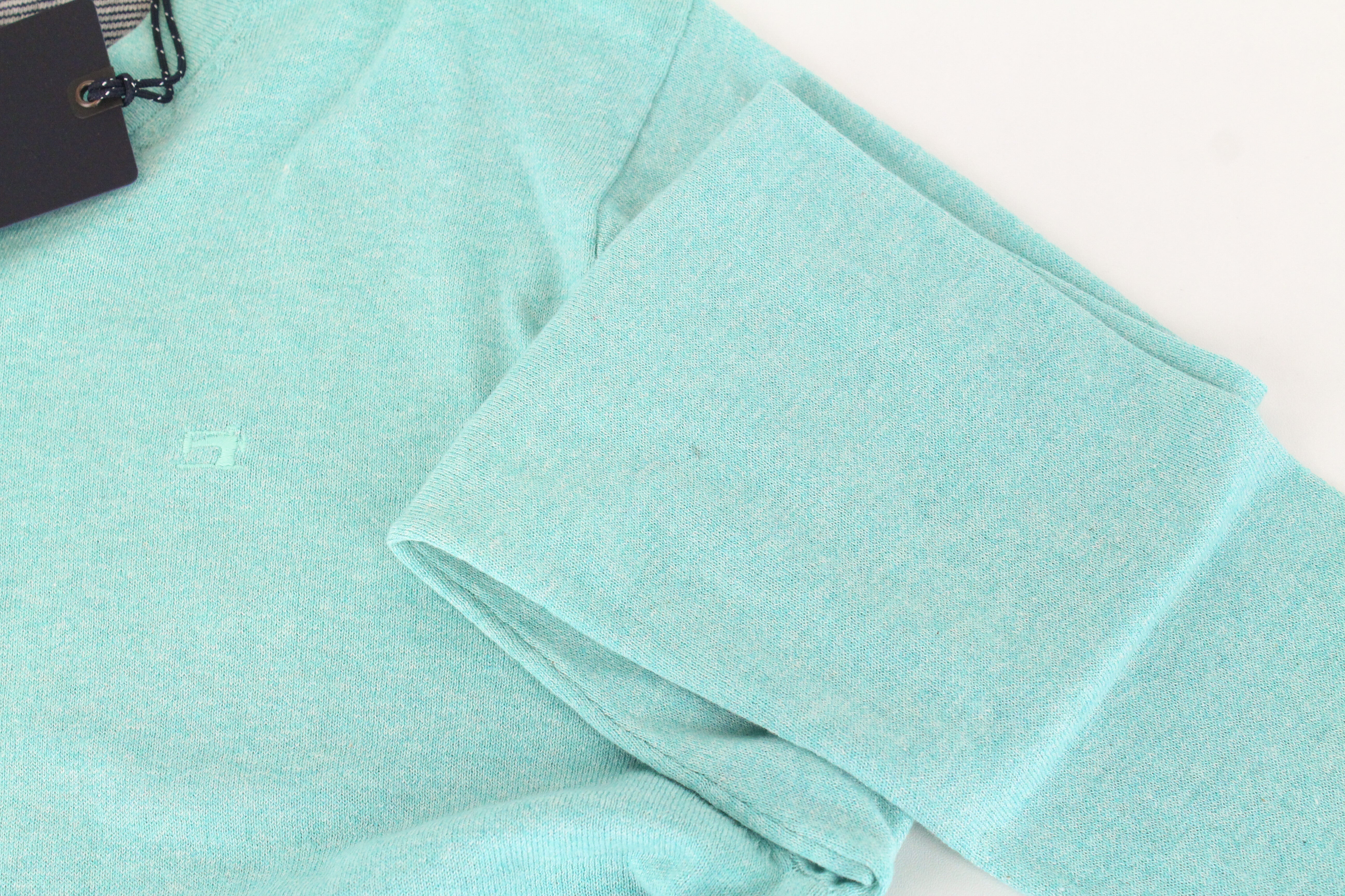 SCOTCH &amp; SODA Ams Couture vyriškas džemperis ~S mėlyno melanžo spalvos ilgomis rankovėmis 