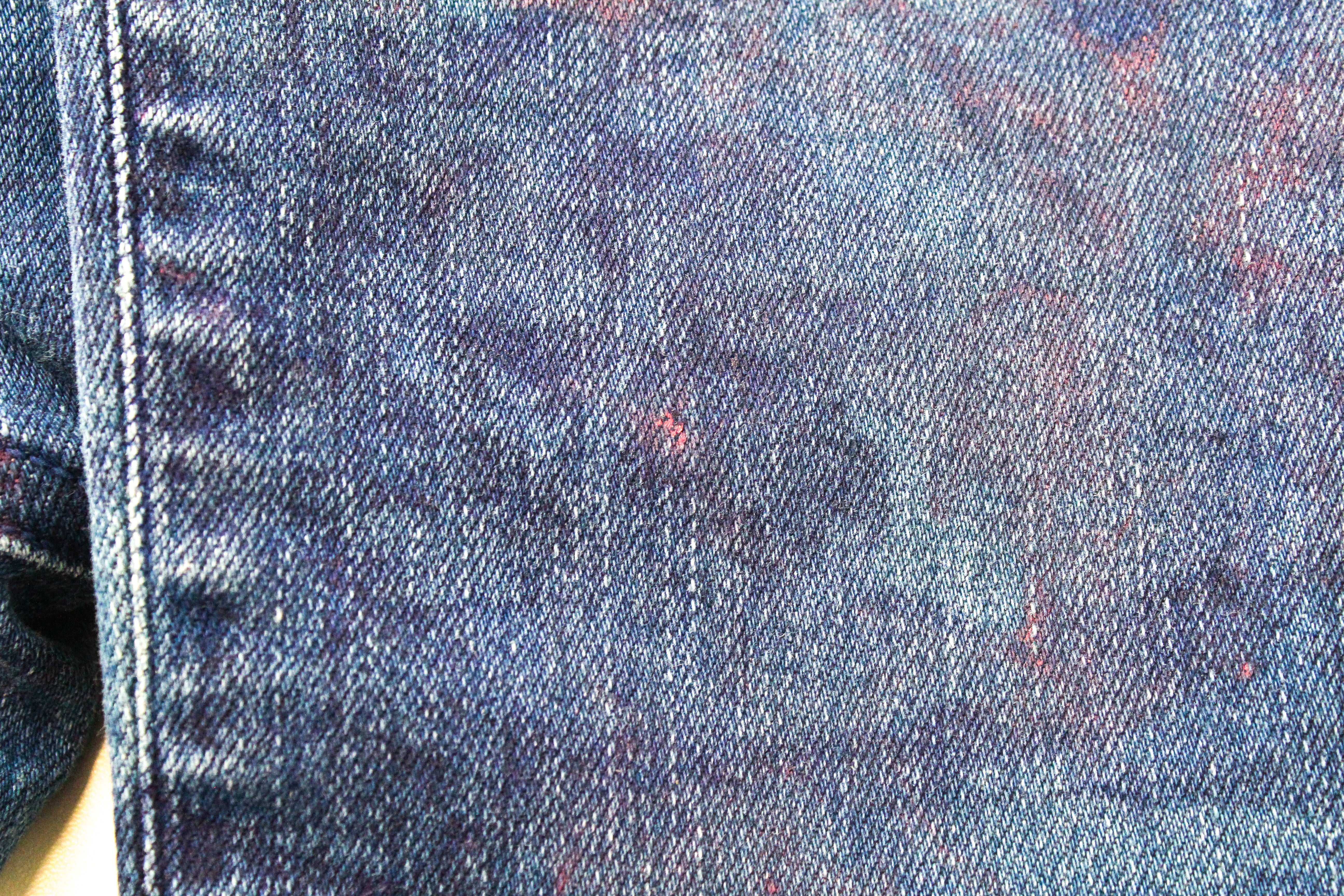 DENHAM Spray W28/L32 moteriškos tamprios mėlynos džinsinės kelnės, skalbtos, itin aptemptos 