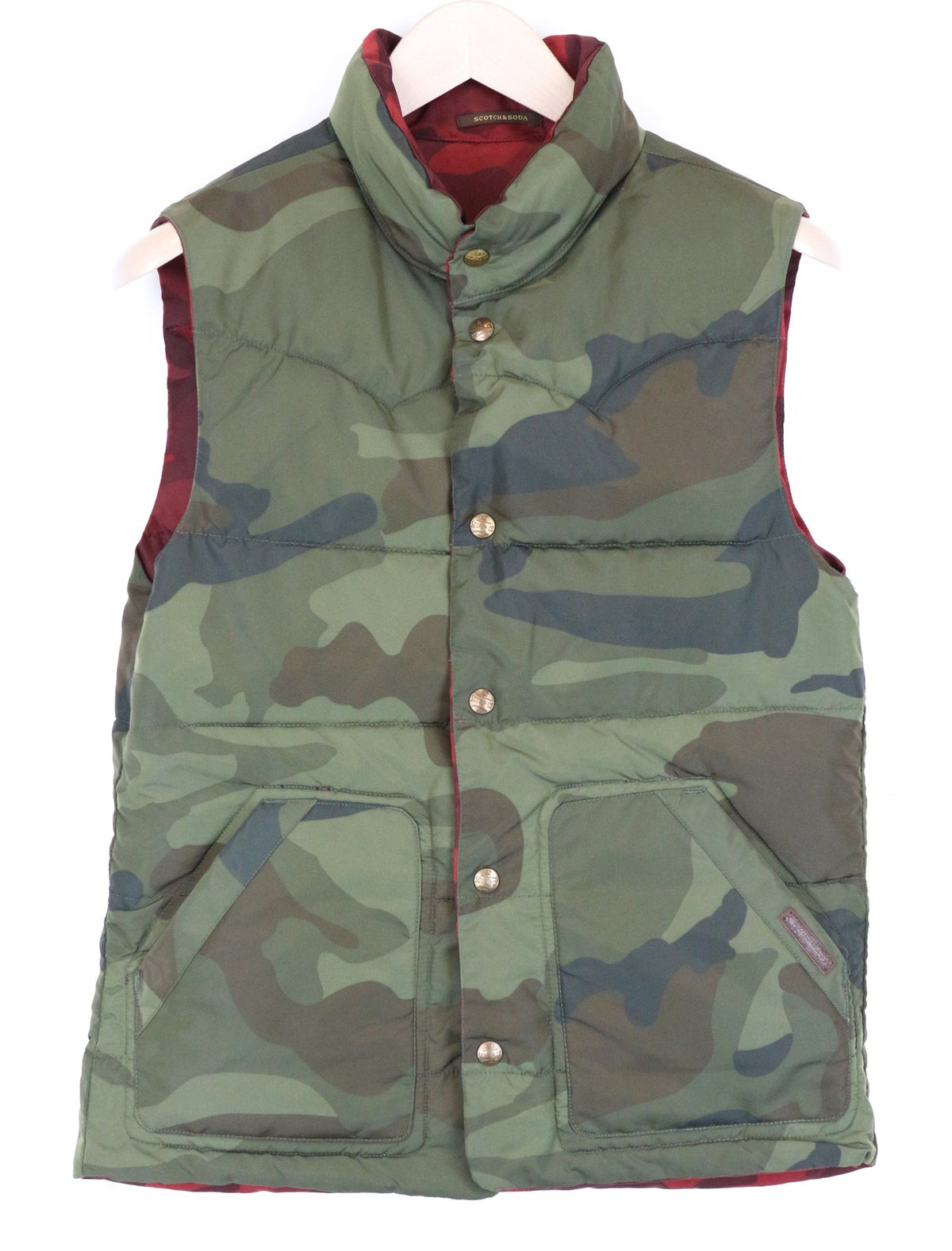 Multicolour Polyester Vest