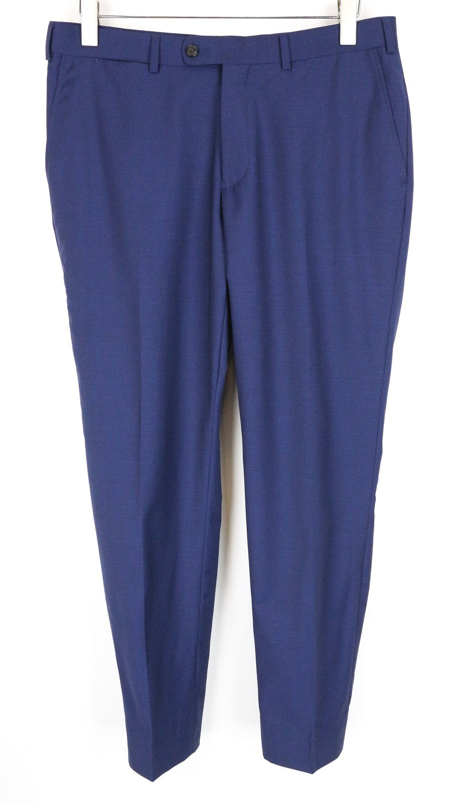 SUITSUPPLY Sienna Men Trousers UK38S Wool Mohair Lined Melange Pleated Classic