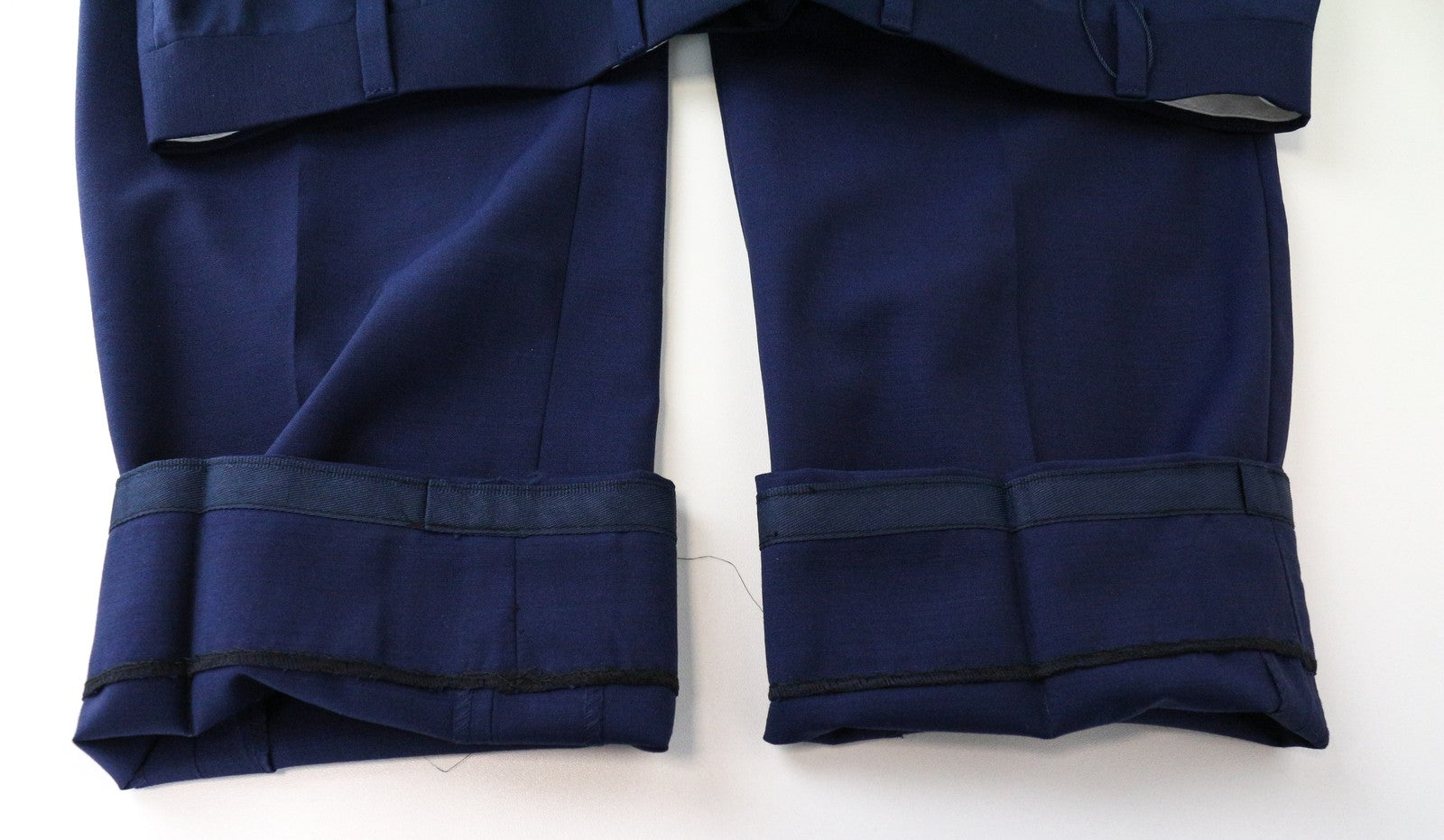 SUITSUPPLY Sienna Men Trousers UK38S Wool Mohair Lined Melange Pleated Classic