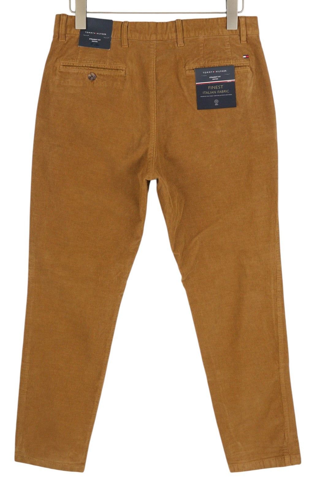 TOMMY HILFIGER Denton Chino Corduroy Men Trousers W33/L32 Straight Fit RRP139