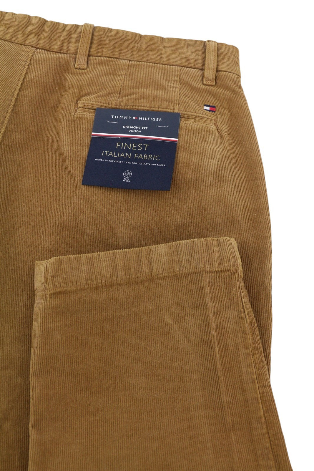 TOMMY HILFIGER Denton Chino Corduroy Men Trousers W33/L32 Straight Fit RRP139