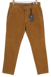 TOMMY HILFIGER Denton Chino Corduroy Men Trousers W35/L34 Straight Fit RRP139