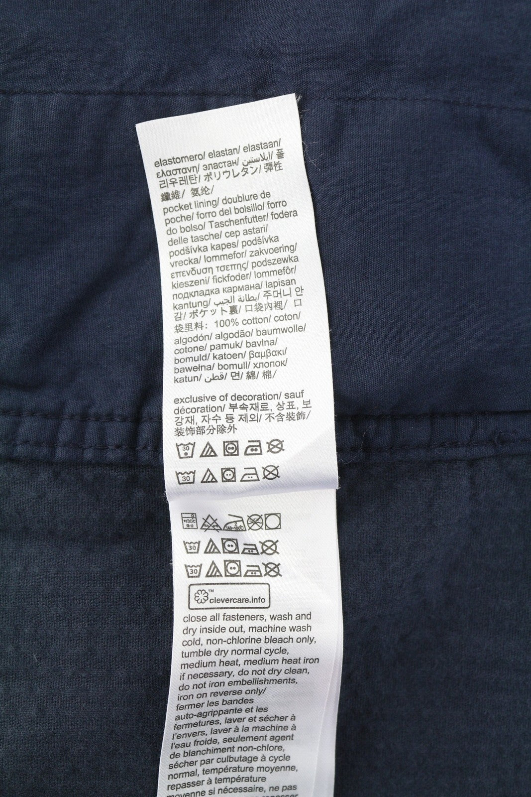 TOMMY HILFIGER Corduroy Solid Overshirt Men Jacket XL Blue Button-Up RRP158